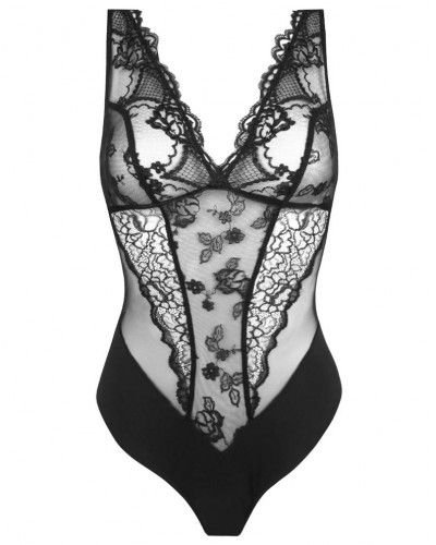 Body Lise Charmel Sublime en Dentelle (Negro)