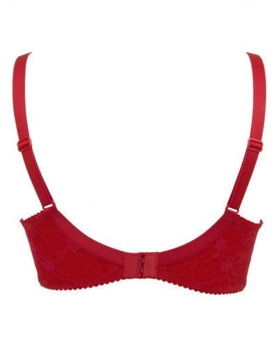 Underwired well-being bra Lise Charmel Soir de Venise (Rouge Venise)