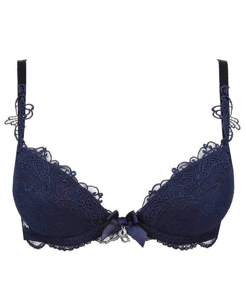 Sujetador push-up Lise Charmel Soir de Venise (Bleu Venise)