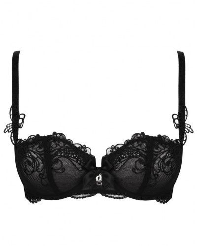 Sujetador corbeille de coser vertical Lise Charmel Soir de Venise (Negro)