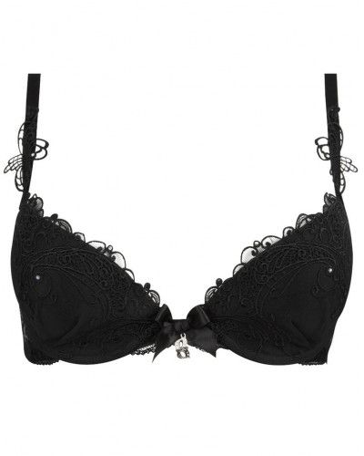 Plunge coque bra Lise Charmel Soir de Venise (Black)