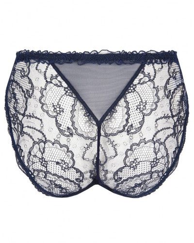 High brief Lise Charmel Soir de Venise (Bleu Venise)