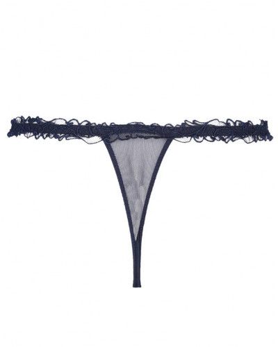 Sexy tanga Lise Charmel Soir de Venise (Bleu Venise)