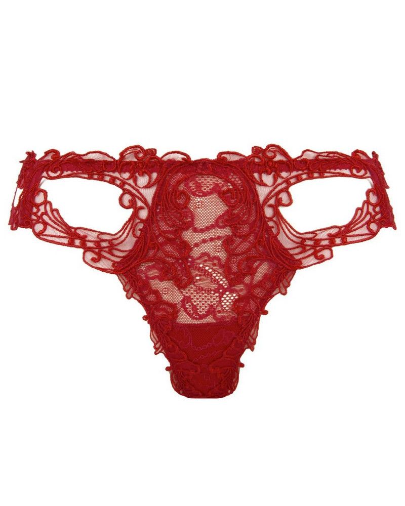 Mini thong Lise Charmel Soir de Venise (Rouge Venise)