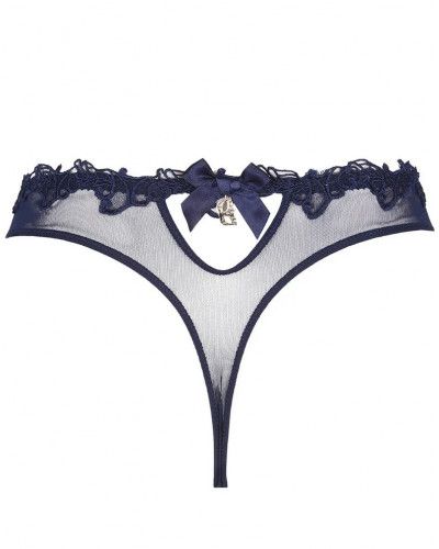 Mini thong Lise Charmel Soir de Venise (Bleu Venise)