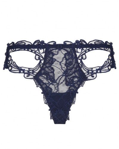 Mini thong Lise Charmel Soir de Venise (Bleu Venise)
