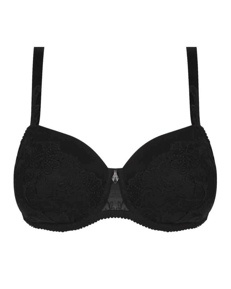 Sujetador de copa Wellness Lise Charmel Dressing Floral (Negro)