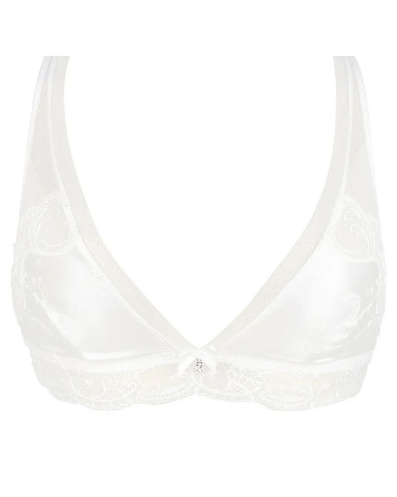 Soutien-gorge triangle Lise Charmel Splendeur Soie (Ecru Nacre)