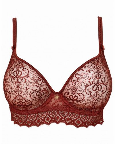 Soutien-gorge moulé plunge Empreinte Cassiopée (Cuivre Doré)