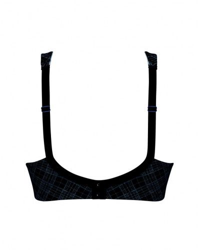 Sujetador sin aros Rosa Faia Twin Art (Black and Grey)