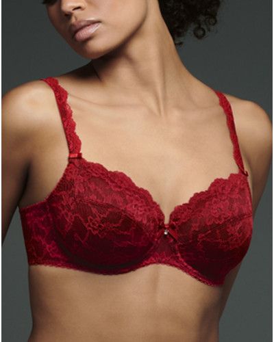 Sujetador con aros Rosa Faia Bobette (Rubis)