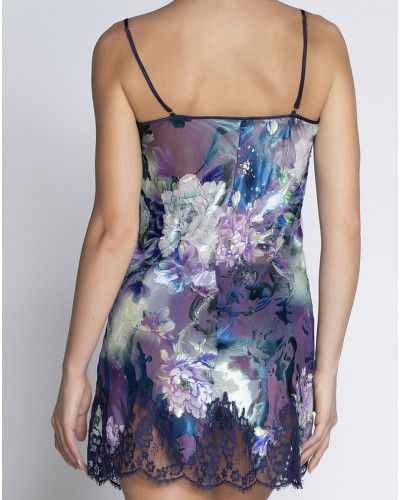 Silk devoured nightdress Lise Charmel Déesse Désirs (Mauve Désir)