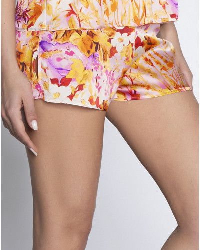 Short imprimé en soie Lise Charmel Jardins de Lumière (Bouquet Lumière)