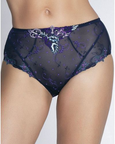 Slip taille haute Lise Charmel Déesse Désirs (Mauve Désir)