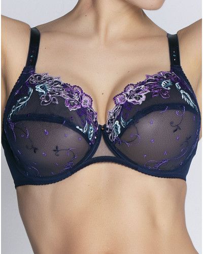 Sujetador bienestar con aros Lise Charmel Déesse Désirs (Mauve Désir)