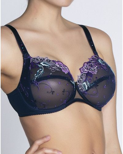 Soutien-gorge armatures bien-être Lise Charmel Déesse Désirs (Mauve Désir)