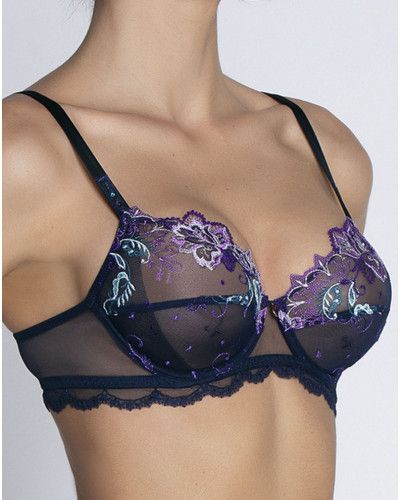 Sujetador con aros Lise Charmel Déesse Désirs (Mauve Désir)