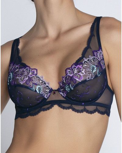 Soutien-gorge glamour Lise Charmel Déesse Désirs (Mauve Désir)