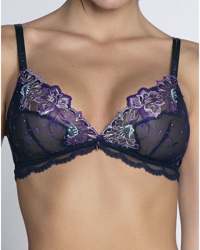 Wireless bra Lise Charmel Déesse Désirs (Mauve Désir)