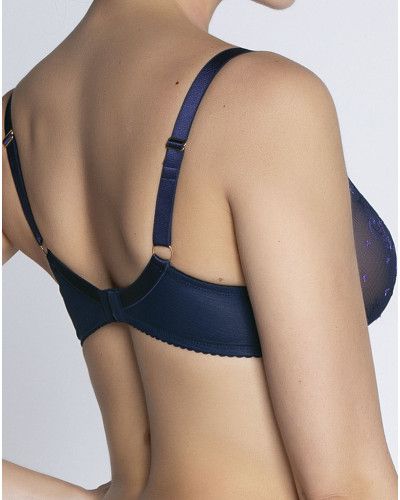 Underwired triangle glamorous bra Lise Charmel Déesse Désirs (Mauve Désir)