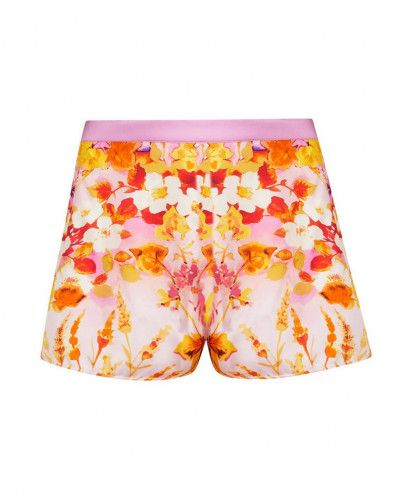 Short imprimé en soie Lise Charmel Jardins de Lumière (Bouquet Lumière)