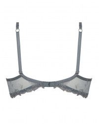 Soutien-gorge Bien-être Lise Charmel Avec Armatures - Taille 105E (équiv. Eur 90 / US 40) - Couleur Gris Perlé - Neuf Avec étiquettes