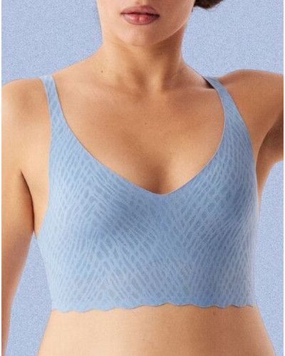 Bralette top Sloggi Zero Feel Bliss (Azura Blue)