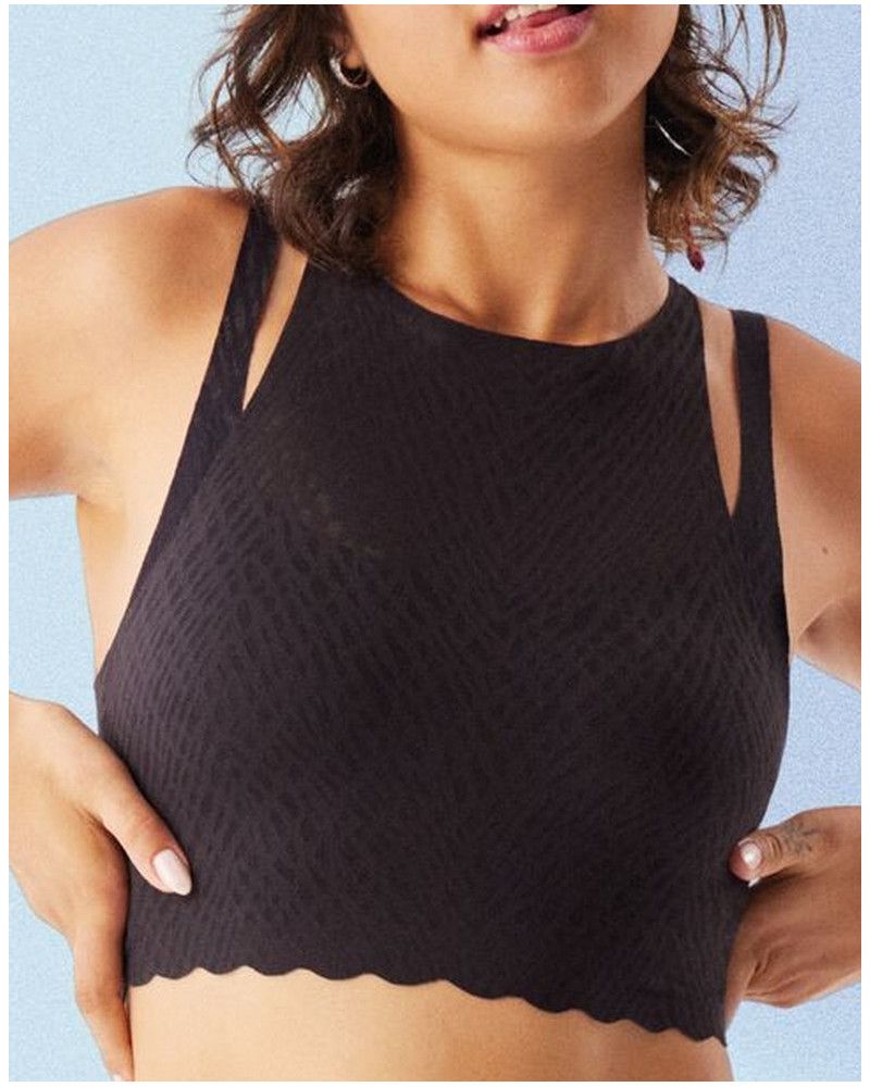 Crop top Sloggi Zero Feel Bliss (Black)