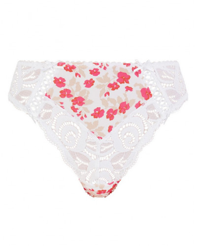 Calzoncillo Sans Complexe Amélie Print (Imprimé Floral Blanc et rouge)