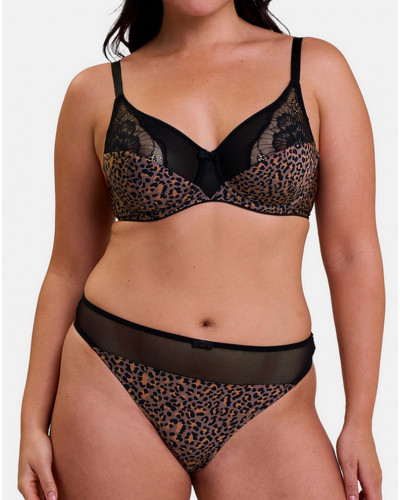 Tanga Sans Complexe Léna (Imprimé léopard)