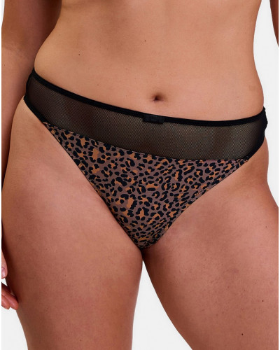 Tanga Sans Complexe Léna (Imprimé léopard)