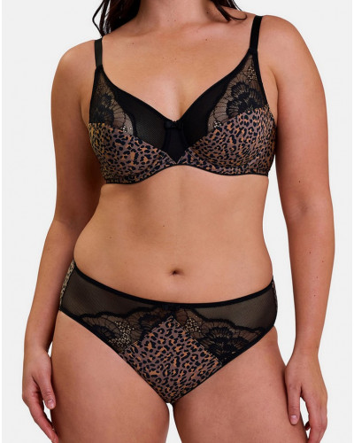 Soutien-gorge armatures classique Sans Complexe Léna (Imprimé léopard)