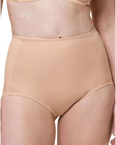 Culotte taille très haute Triumph Becca Extra High+Cotton (Neutral Beige)