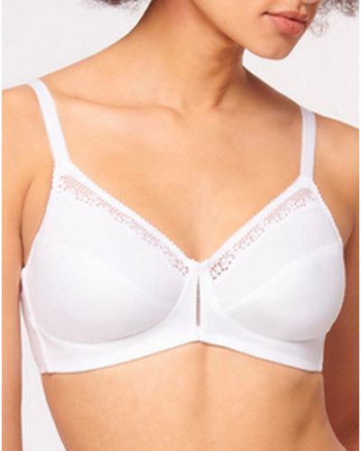 Wireless bra Triumph Cotton Beauty (White)