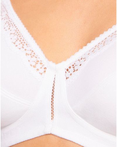 Sujetador sin aros Triumph Cotton Beauty (Blanco)
