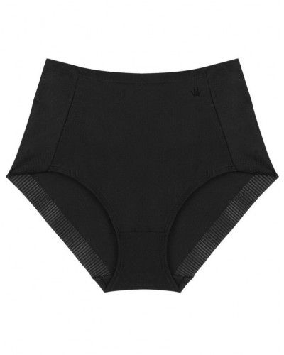 Extra high-waisted panties Triumph Becca Extra High+Cotton (Black)