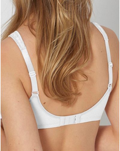 Soutien-gorge sans armature Triumph Elegant Cotton (Blanc)