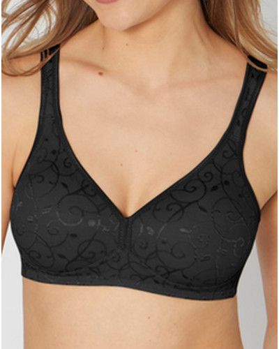 Soutien-gorge sans armature Triumph Elegant Cotton (Noir)