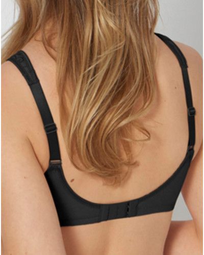 Soutien-gorge sans armature Triumph Elegant Cotton (Noir)