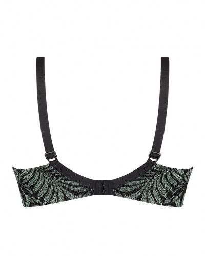 Deep-cup demi bra Antigel Jungle du Soir (Vert Minuit)