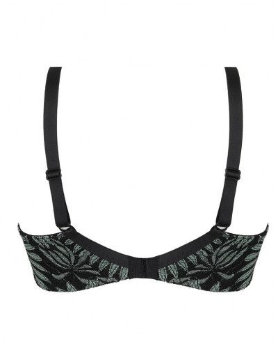 Underwired well being bra Antigel Jungle du Soir (Vert Minuit)