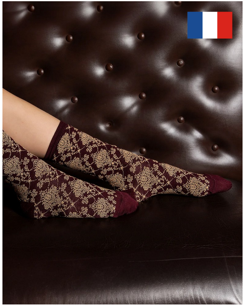 Calcetines de algodón de mujer Maison Broussaud Baroque Trianon (Bordeaux)