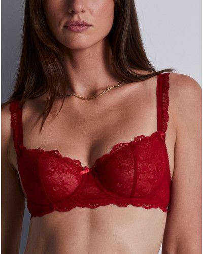 Sujetador corbeille Aubade Danse des Sens (Irresistible Red)