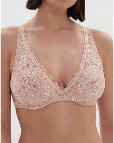 Soutien-gorge triangle avec armatures Simone Pérèle Festive (Rose Ballet)