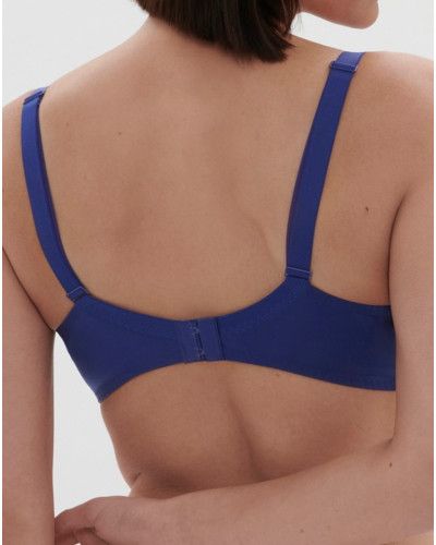 Plunging neckline bra Simone Pérèle Wish (Bleu Electrique)