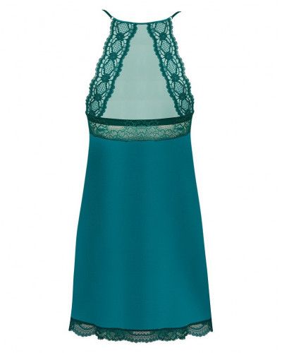 Camisón de seda Lise Charmel Sublime en Dentelle (Vert Princesse)