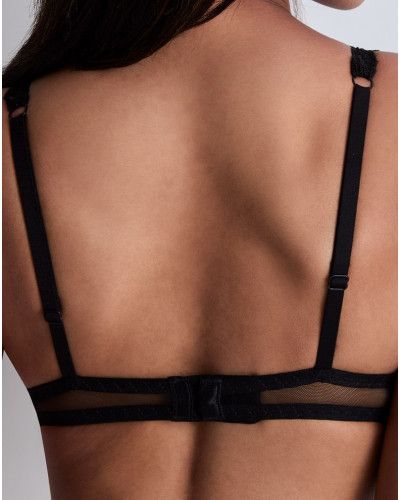 Triangle bralette Aubade Into The Groove (Black)