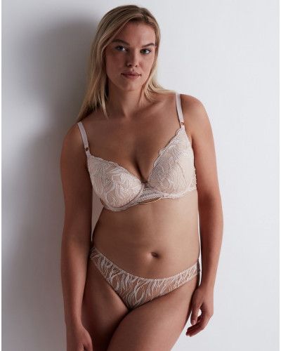 Soutien-gorge plunge coussinet Aubade Into The Groove (Sandstone)
