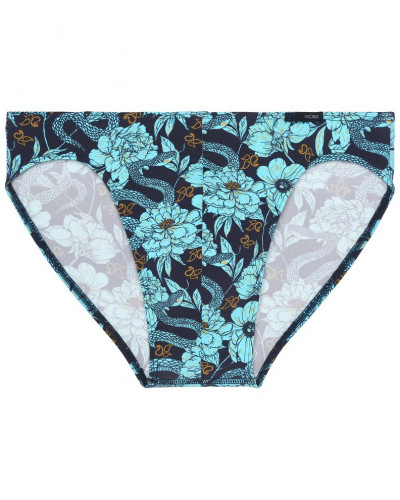 Microfibre micro brief Hom Funky Styles (Imprimé bleu)