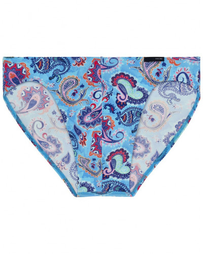 Slip micro en microfibre HOM Funky Styles (Imprimé turquoise)